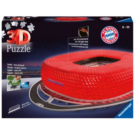 3D Puzzle Night Edition 216 τεμ. Allianz Arena