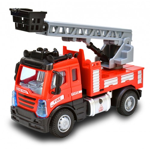 RC Car Fire Truck - Red 1:40
