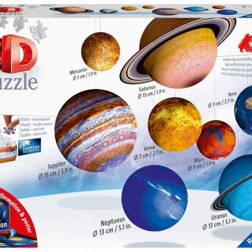 3D Puzzle 522 pcs Planetarium