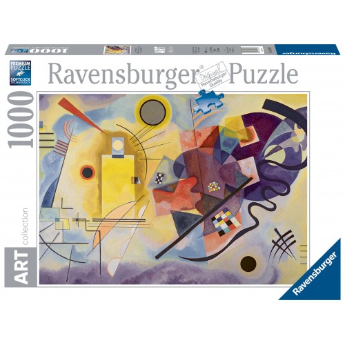 1000 pcs Art Collection Puzzle Kandinsky: Yellow, Red, Blue