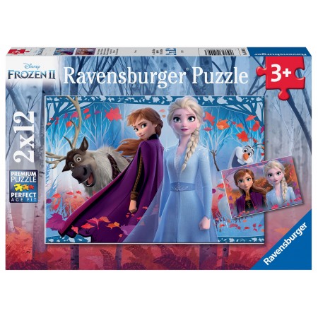 2x12 pcs Puzzle Frozen II