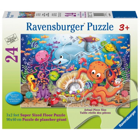 24 pcs Floor Puzzle Fishies