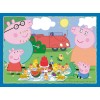 4 in a Box Puzzle Peppa Pig