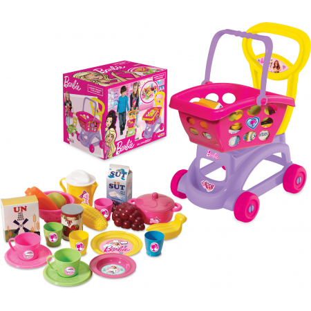 Barbie Market Trolley with Basket
