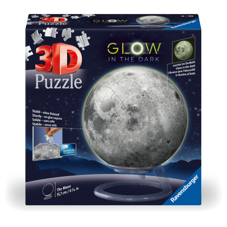 3D Puzzle Glow in the Dark Σελήνη