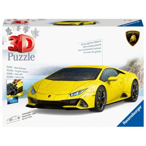 3D Puzzle 108 τεμ. Lamborghini Huracan - Yellow